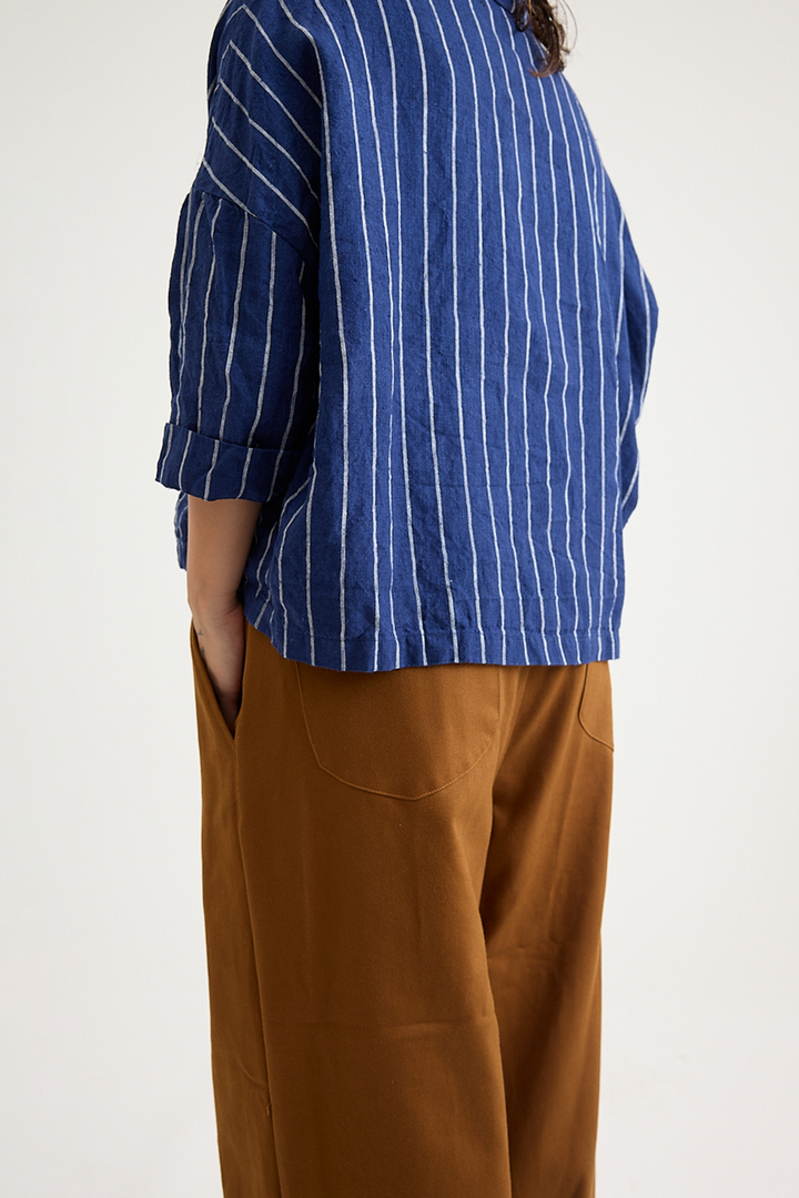 Metta - Stevie Barrel Pant - Heavy Cotton Twill