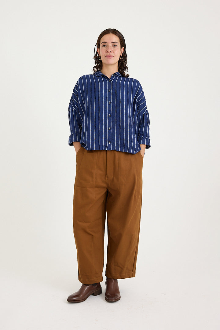 Metta - Stevie Barrel Pant - Heavy Cotton Twill