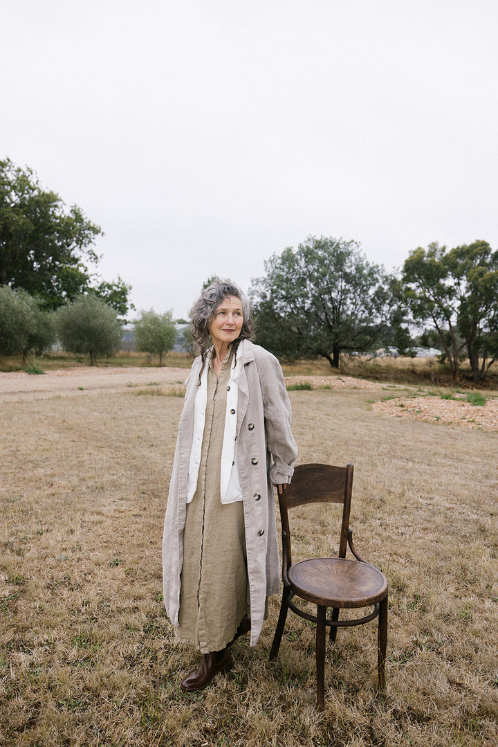 Metta - 1915 Unisex Duster Jacket - Thick Linen