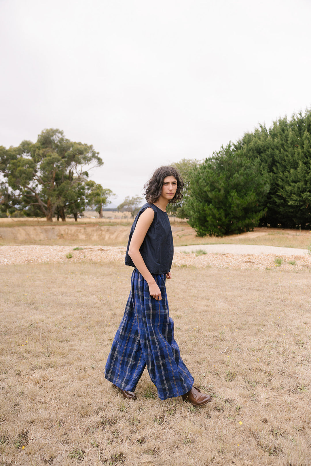 Metta - Hosta Pant - Tartan Check