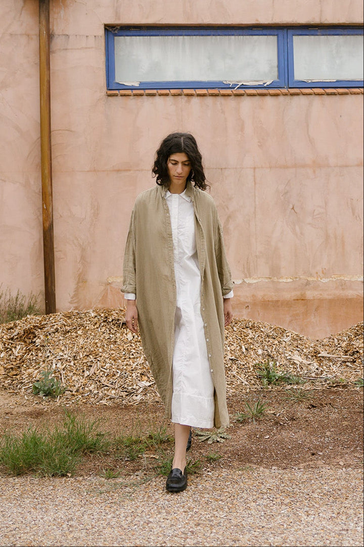 Metta - Ophelia Shirt Dress - Light Linen