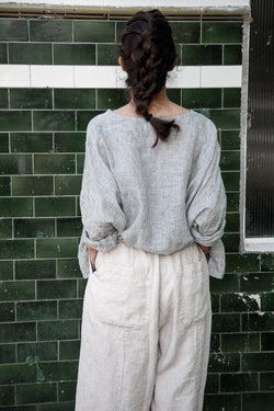Metta - Frankie Peg Pant - Mid Weight Linen