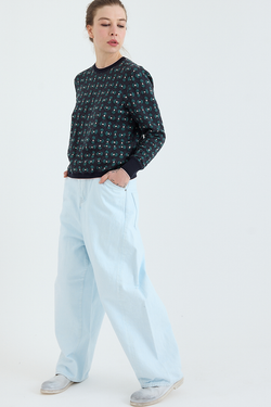 Mina Perhonen - Always Denim Pants - Light Blue