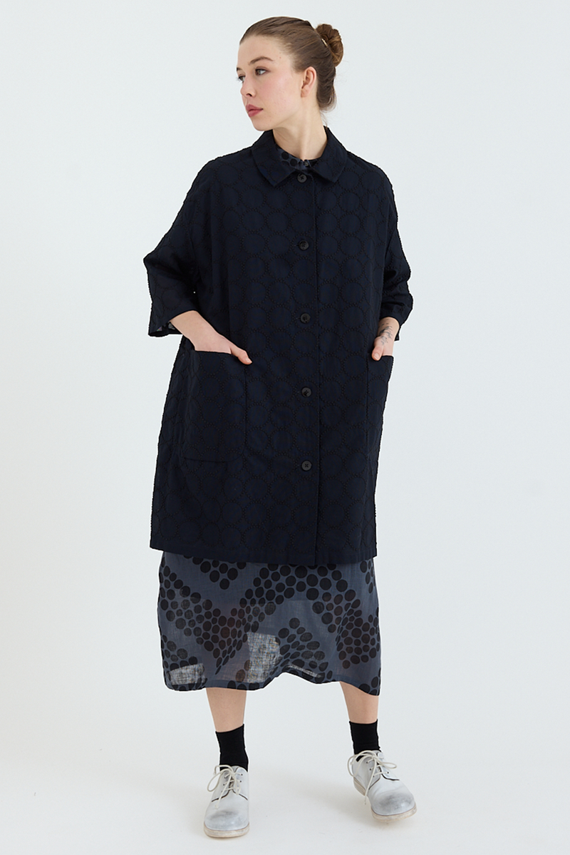 Mina Perhonen - Tambourine Coat - Dark Navy