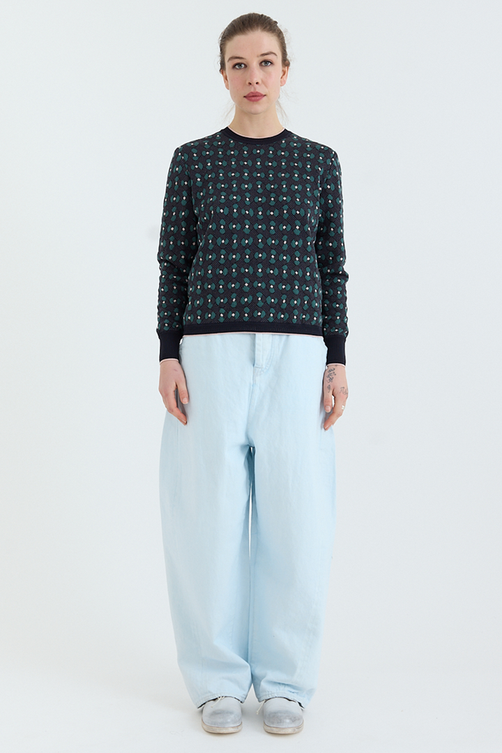Mina Perhonen - Always Denim Pants - Light Blue