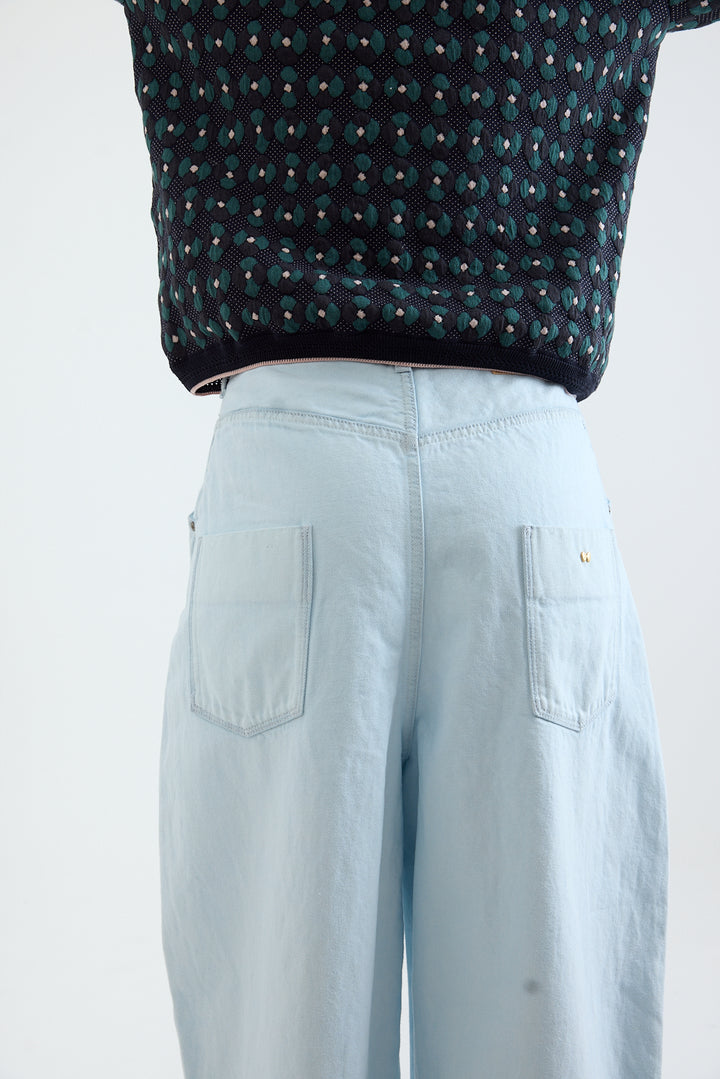 Mina Perhonen - Always Denim Pants - Light Blue