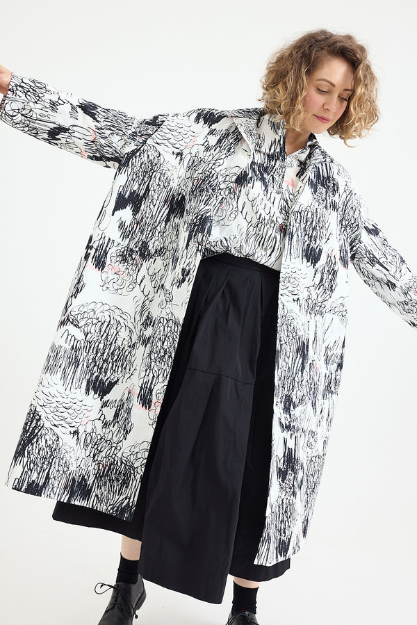 Minä Perhonen - Cache Cache Coat - Black