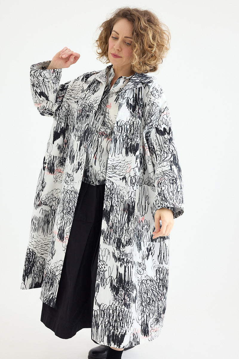 Minä Perhonen - Cache Cache Coat - Black