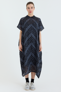 Mina Perhonen - Kupla Dress - Charcoal