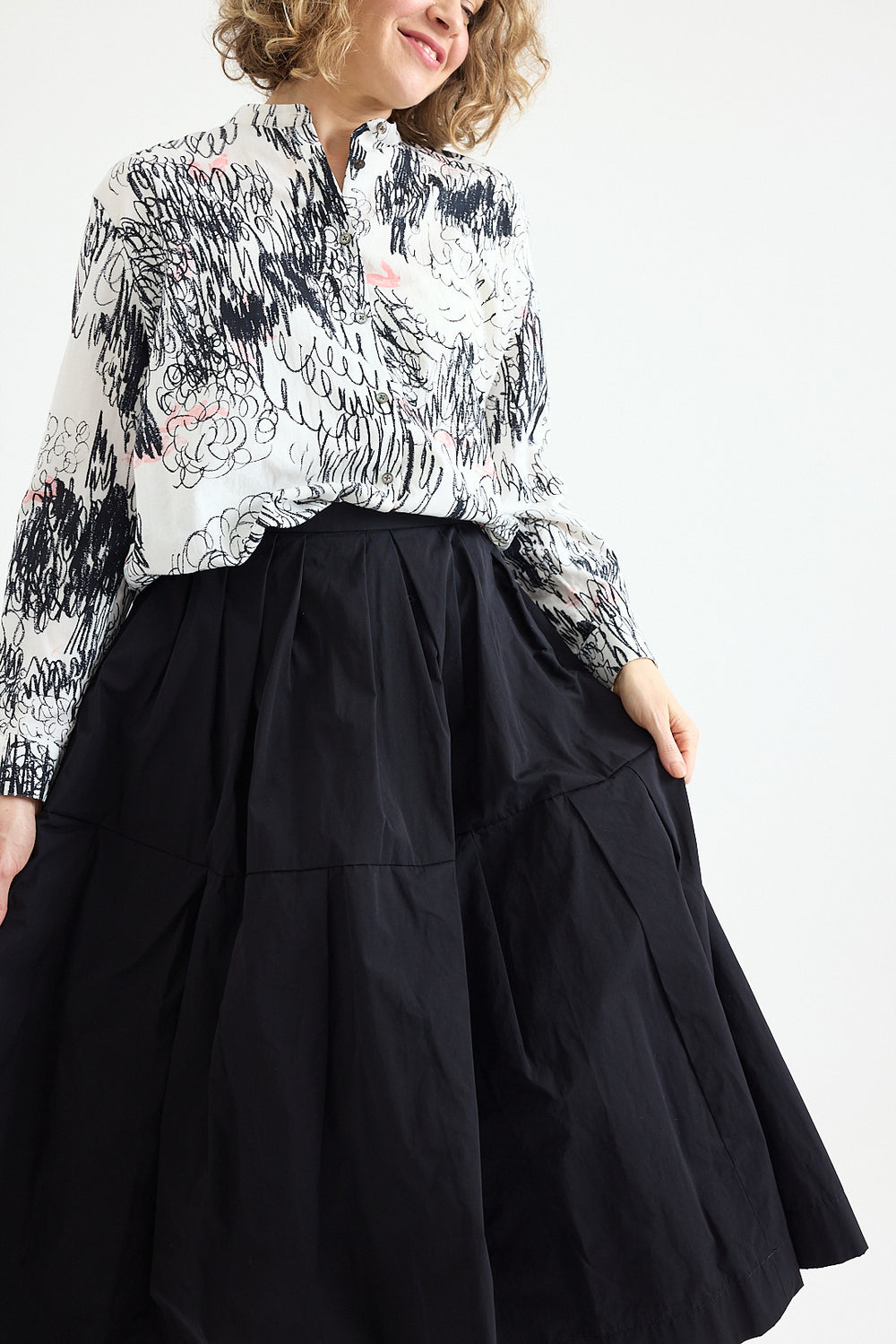 スカート made in japan mina perhonen skirt ex made in japan mina perhonen skirt ex レディース