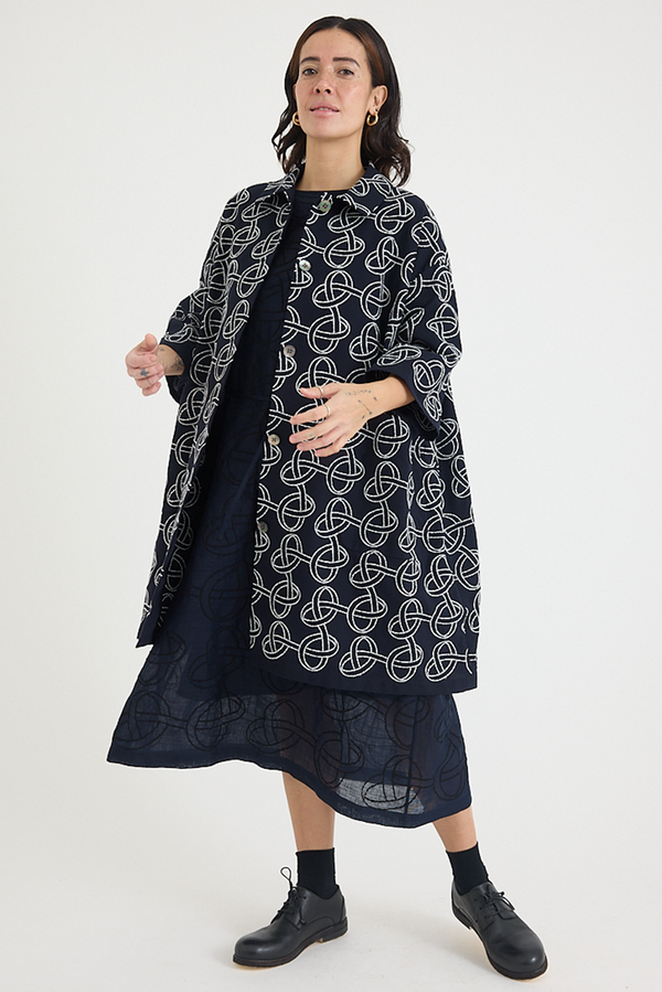 Kaval - Wide Gather Blouse - Natural – SCARLET JONES