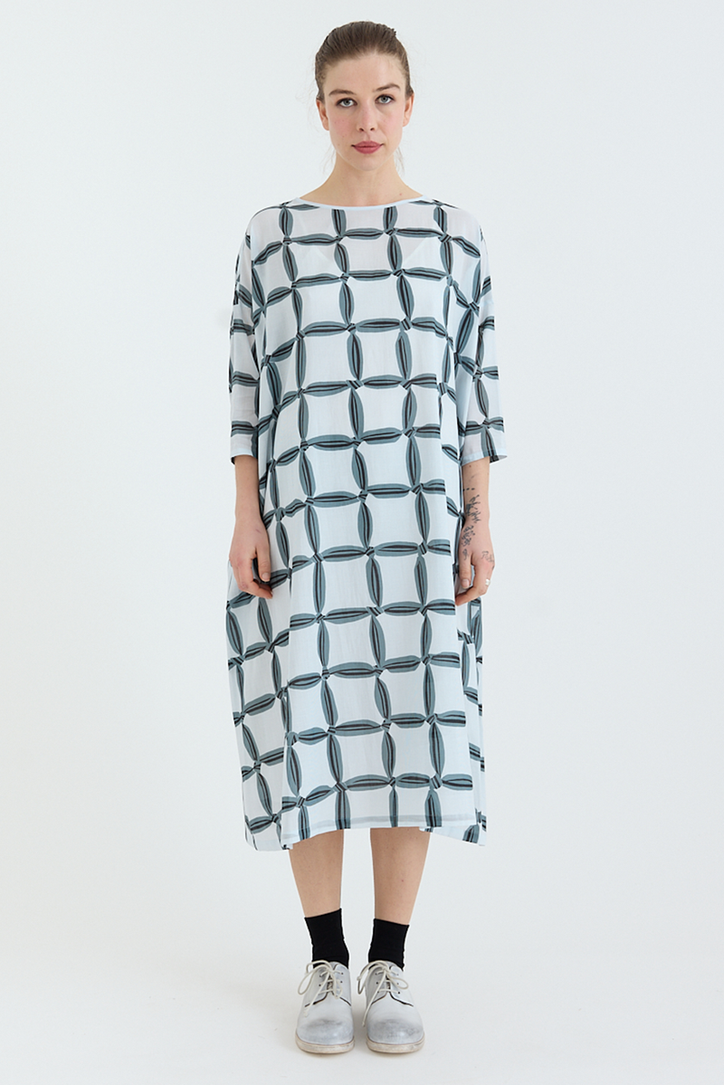 Mina Perhonen - Solmio Dress - Light Blue