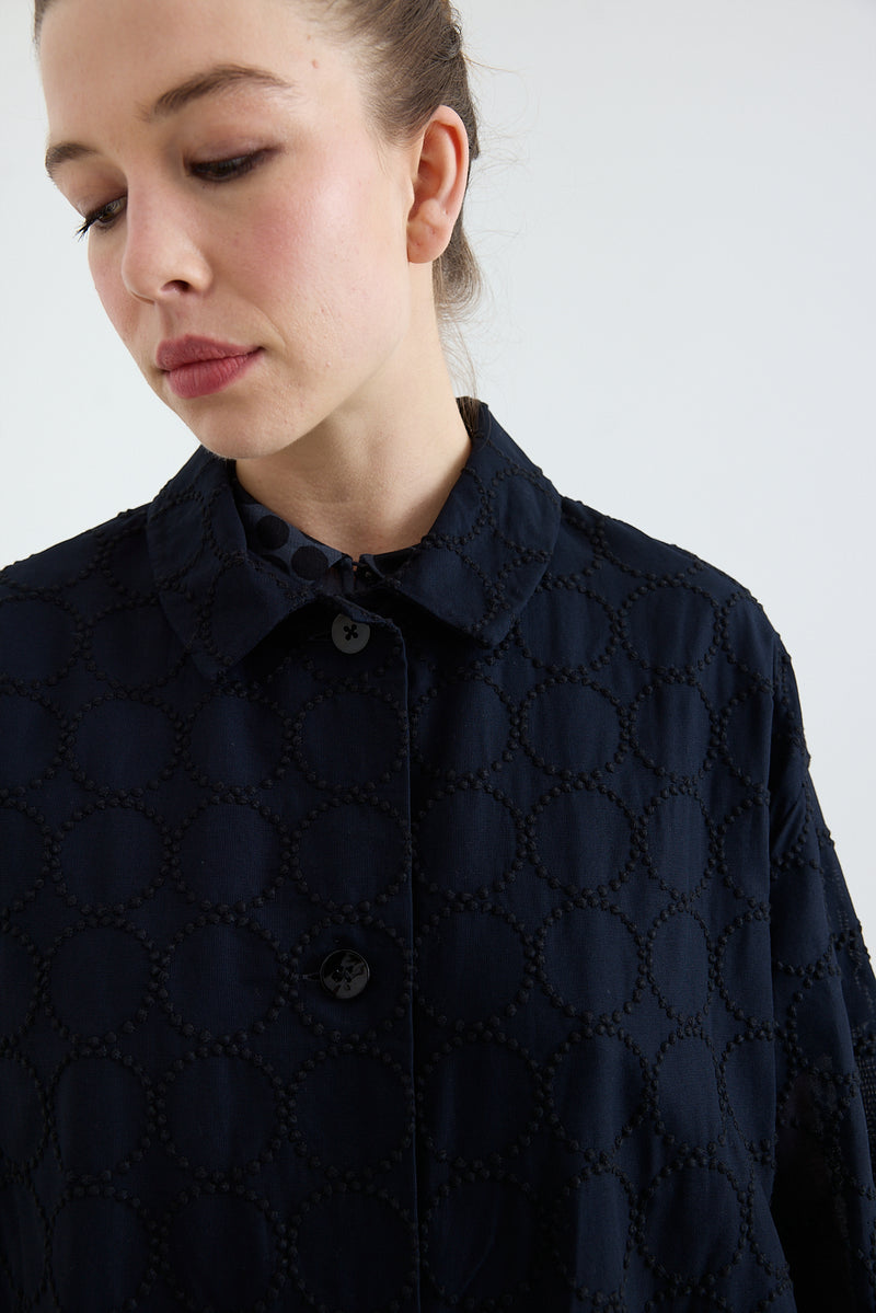 Mina Perhonen - Tambourine Coat - Dark Navy