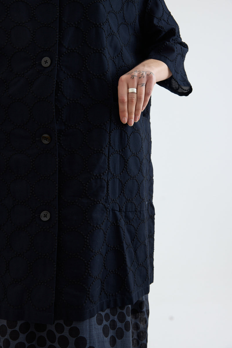 Mina Perhonen - Tambourine Coat - Dark Navy