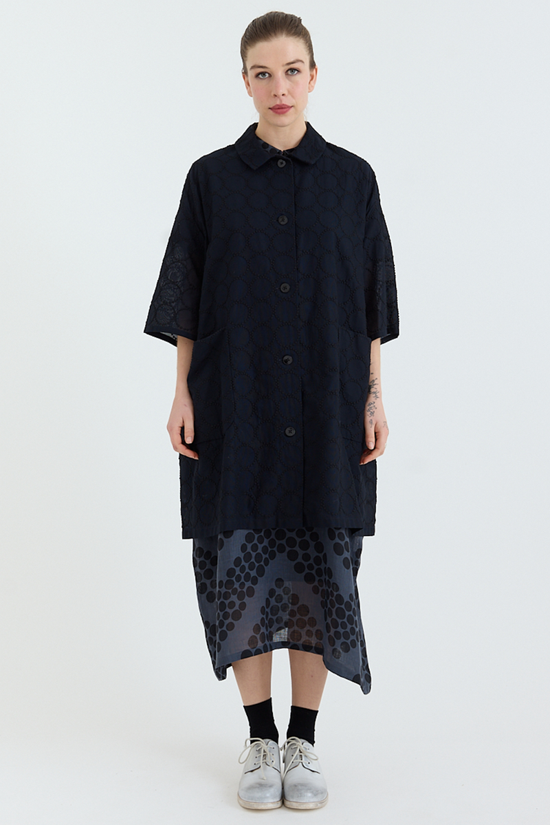 Mina Perhonen - Tambourine Coat - Dark Navy