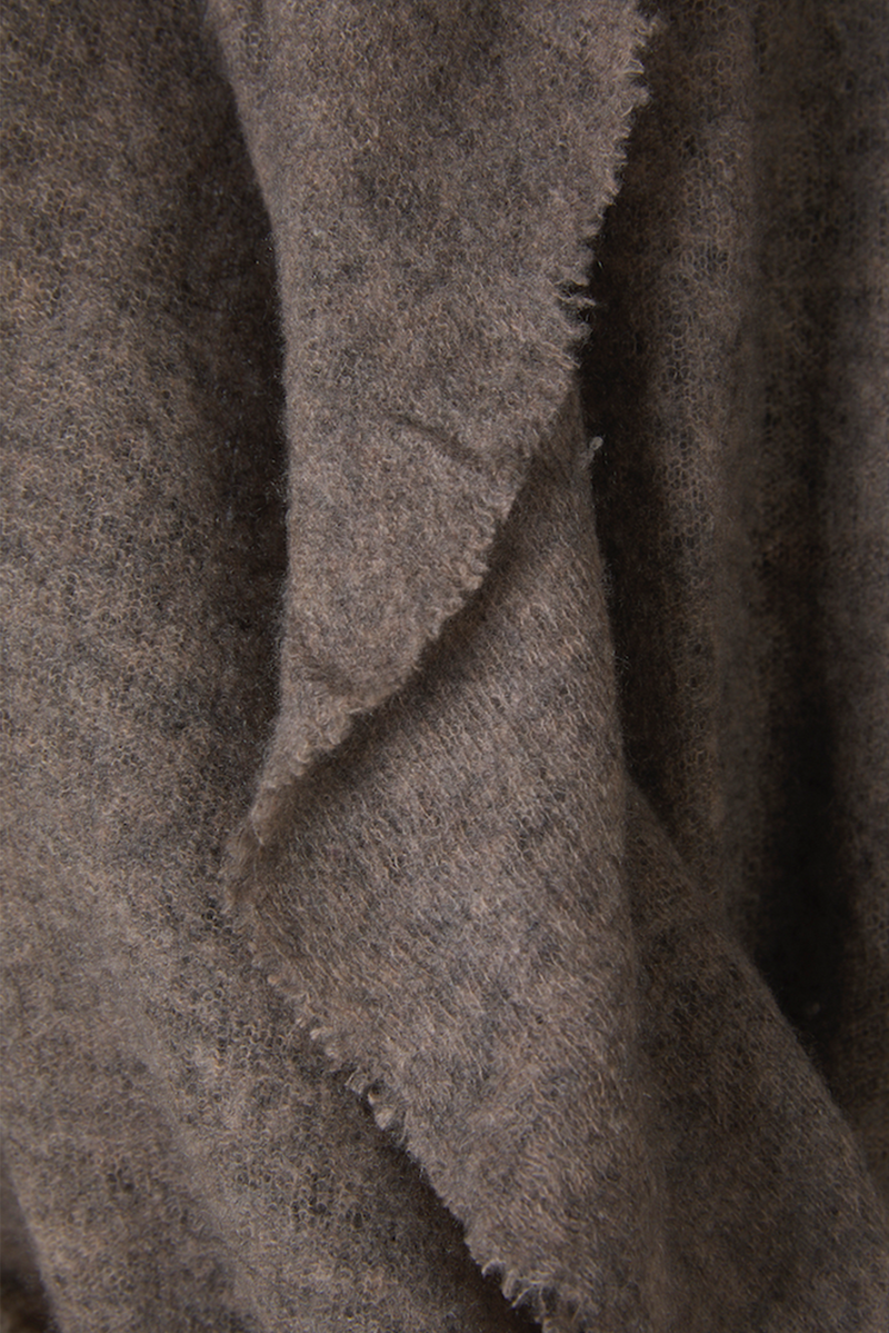 Mirror In The Sky - Open Knitted Shawl - Plain