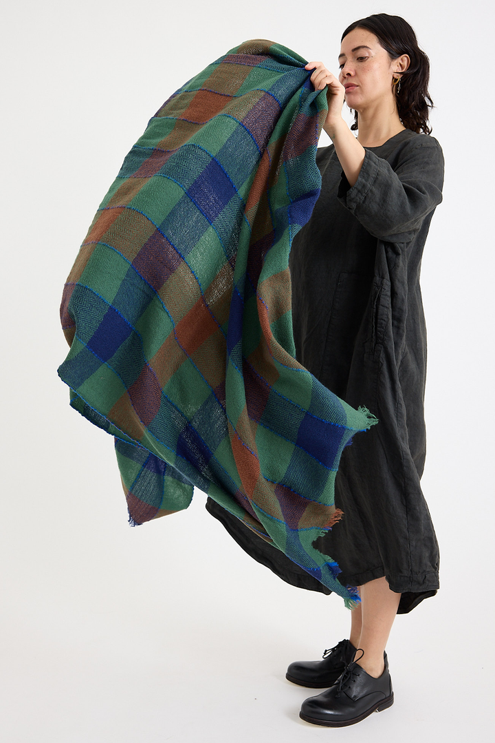 Lovat + Green - Mozart Scarf - Green