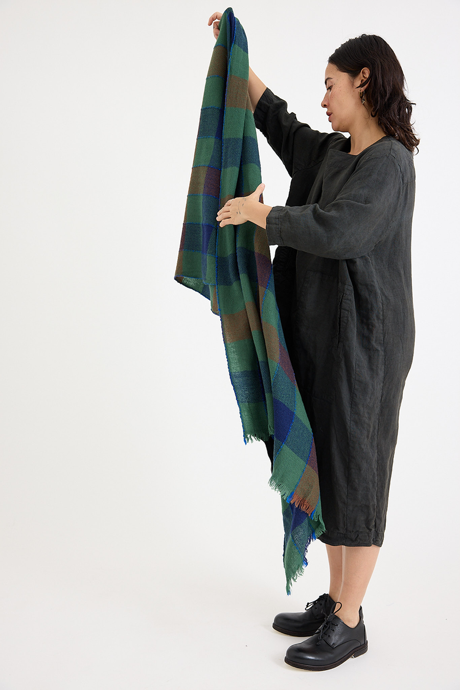Lovat + Green - Mozart Scarf - Green – SCARLET JONES