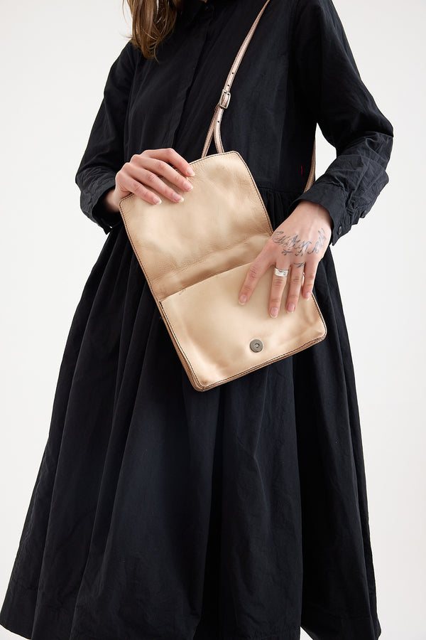 Numero 10 - Fiji Small Leather Bag / Sand