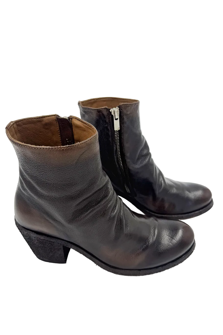 Officine Creative - GODEAU 001 - Caffe Heeled Boots