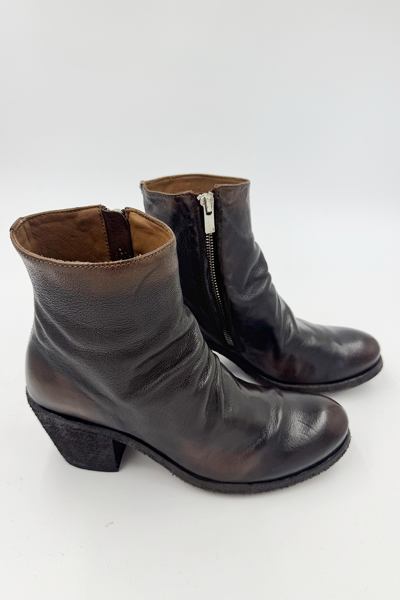 Officine Creative - GODEAU 001 - Caffe Heeled Boots