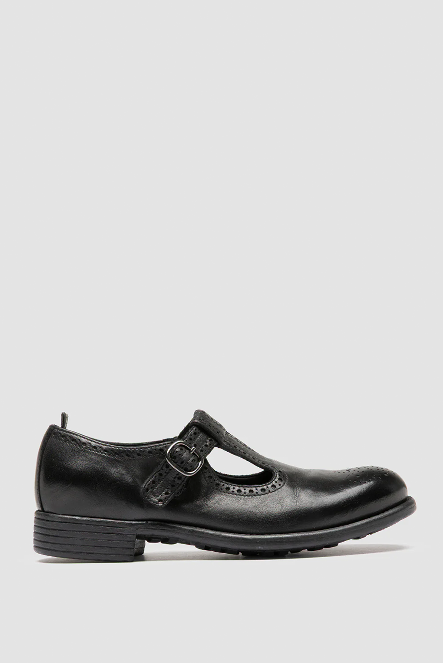 Officine Creative - CALIXTE 071 - Nero T- Bar Shoes
