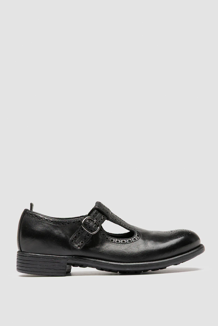 Officine Creative - CALIXTE 071 - Nero T- Bar Shoes