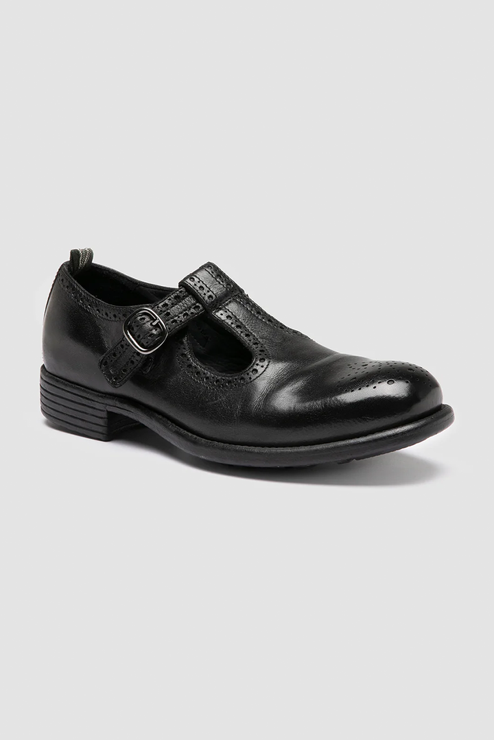 Officine Creative - CALIXTE 071 - Nero T- Bar Shoes