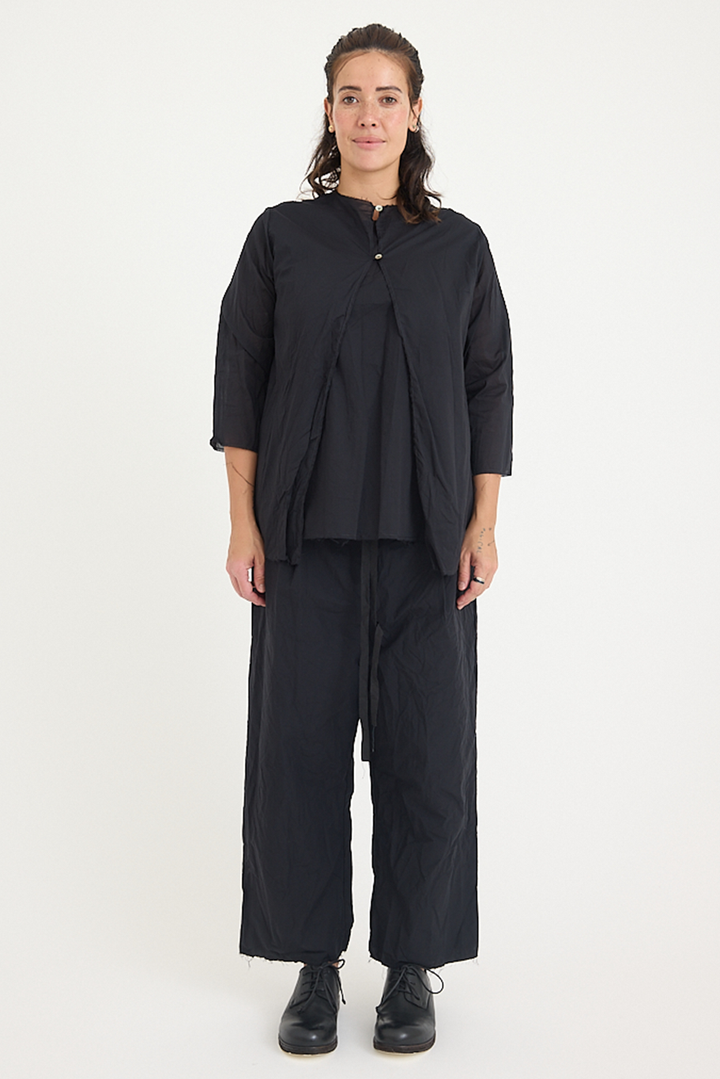SCHA - Open Back 3/4 Sleeve Top