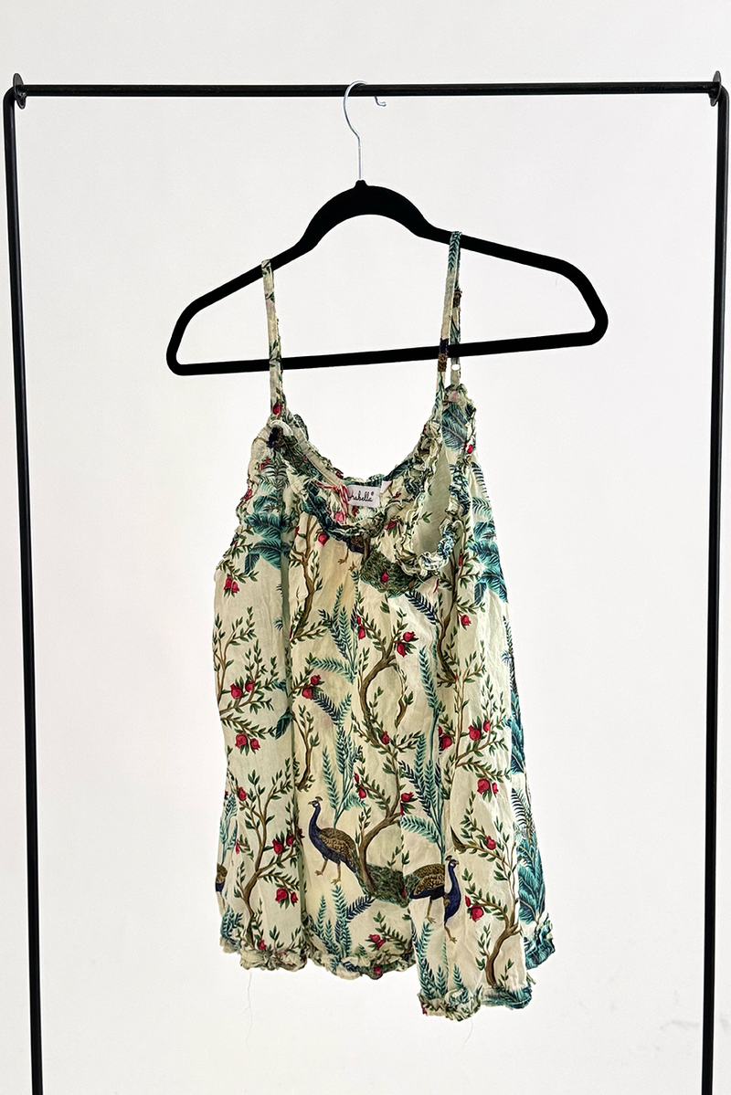 Arabella - Peacock Pyjama Set - Cotton