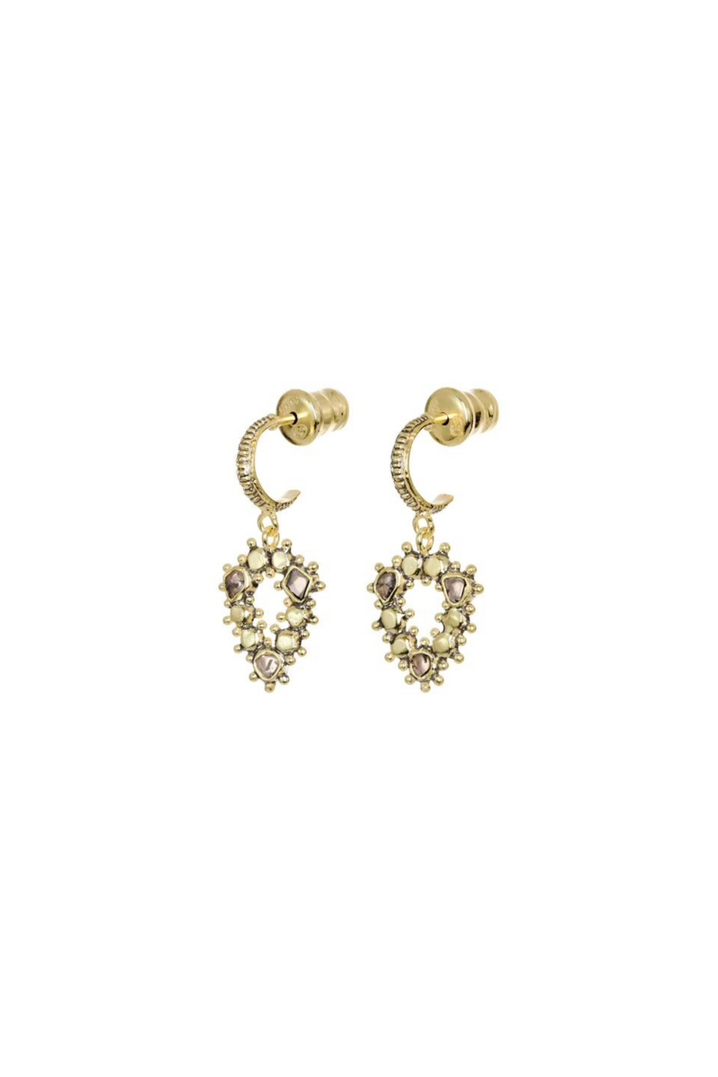 Marie Laure Chamorel - N° 847 EARRING ANTIQUE GOLD