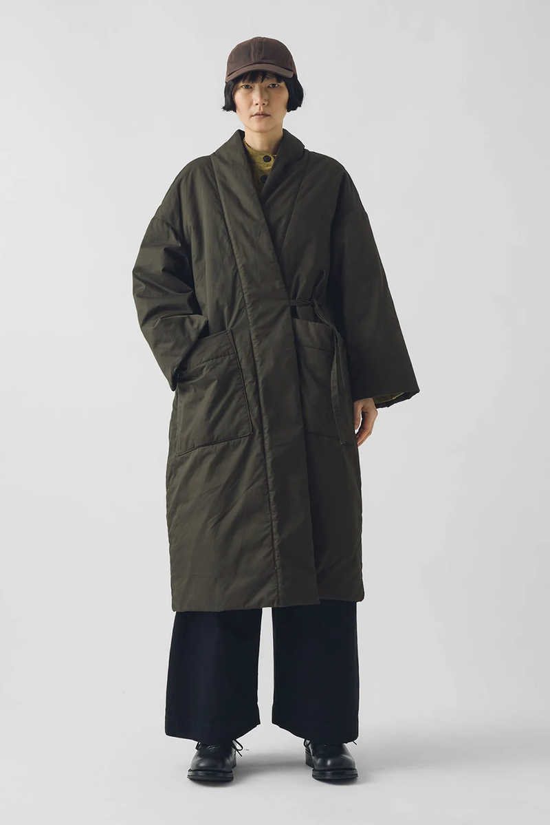 Toast - Padded Cotton Wrap Coat