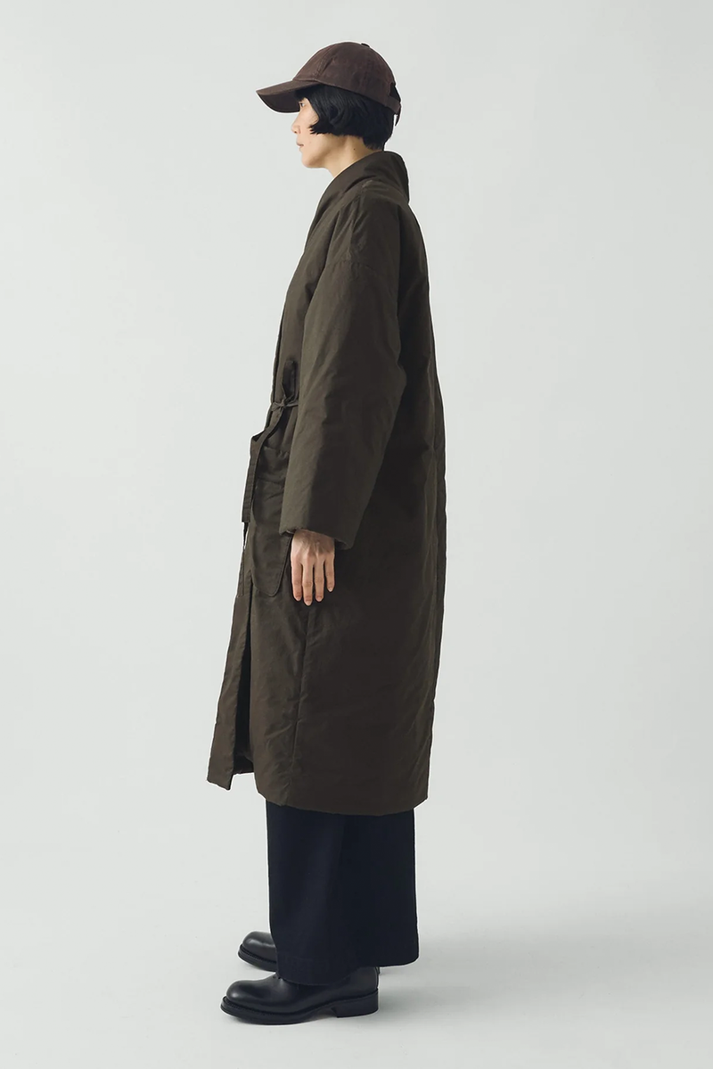 Toast - Padded Cotton Wrap Coat