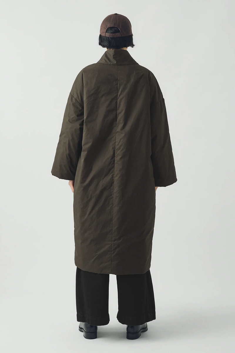 Toast - Padded Cotton Wrap Coat