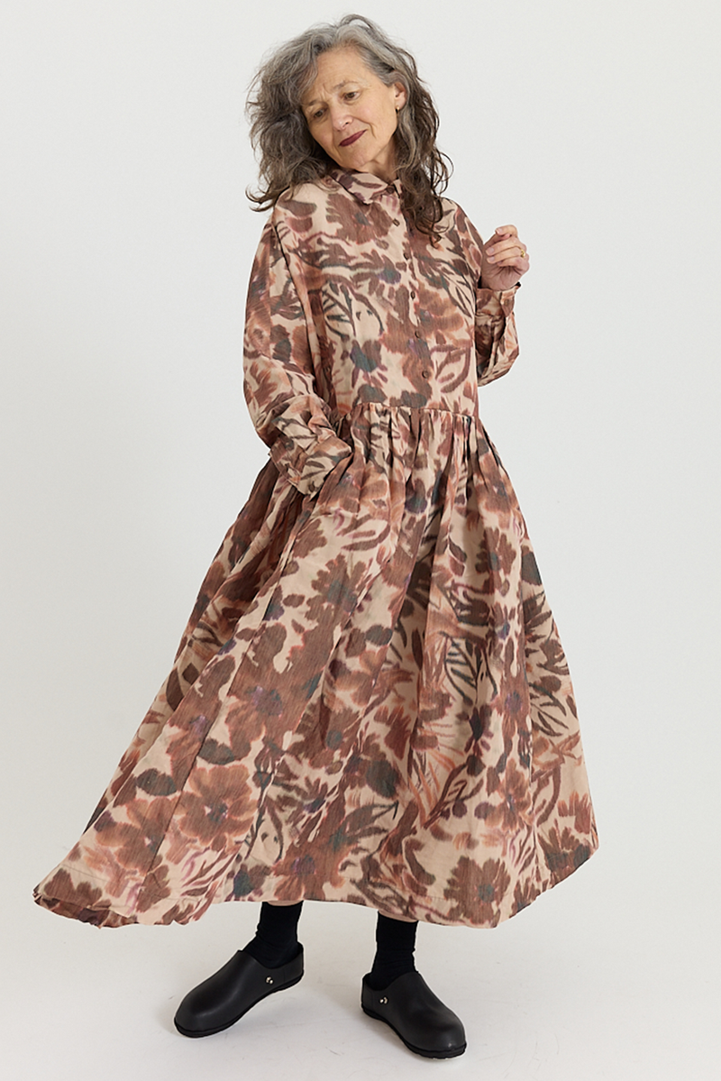 Casey Casey - Paga Rouch Dress - Ikat