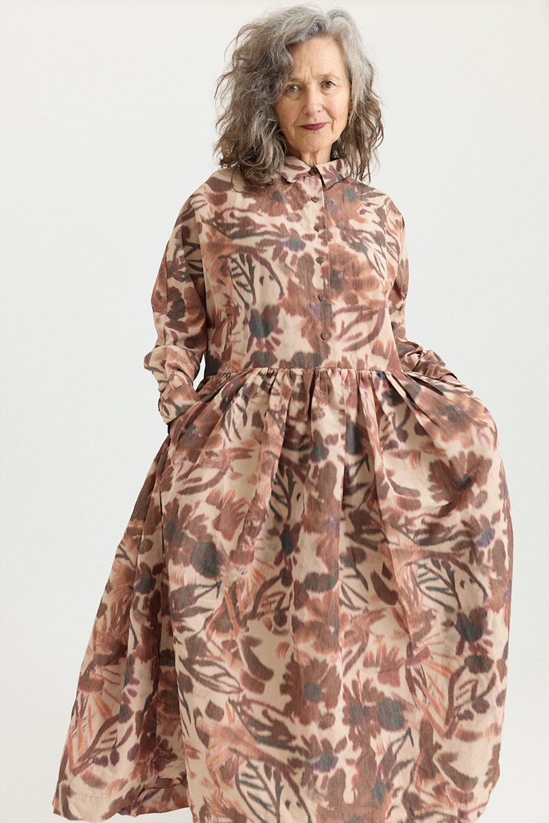 Casey Casey - Paga Rouch Dress - Ikat