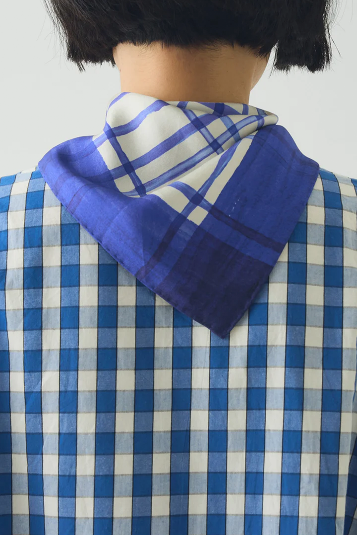 Toast - Painted Table Cloth Silk Bandana