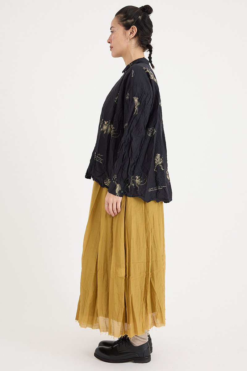 Pas de Calais - Animal Concert Print Blouse