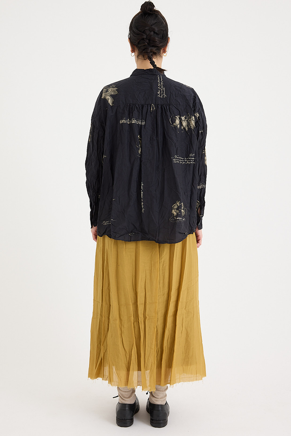 Pas de Calais - Animal Concert Print Blouse