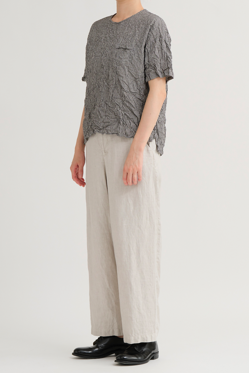 Pas de Calais - C/L Stripe Pullover Shirt