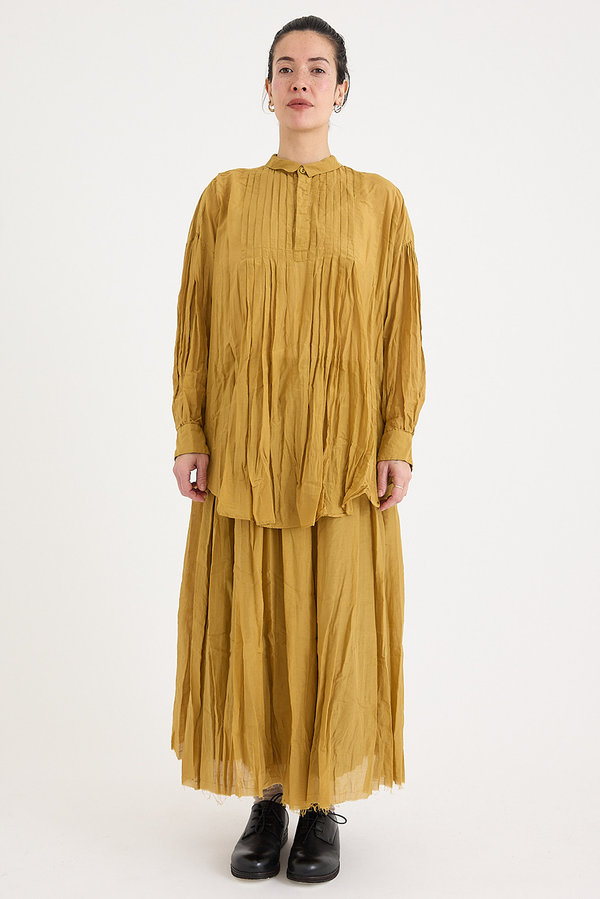 Pas de Calais - Cotton Silk Lawn Voluminous Blouse