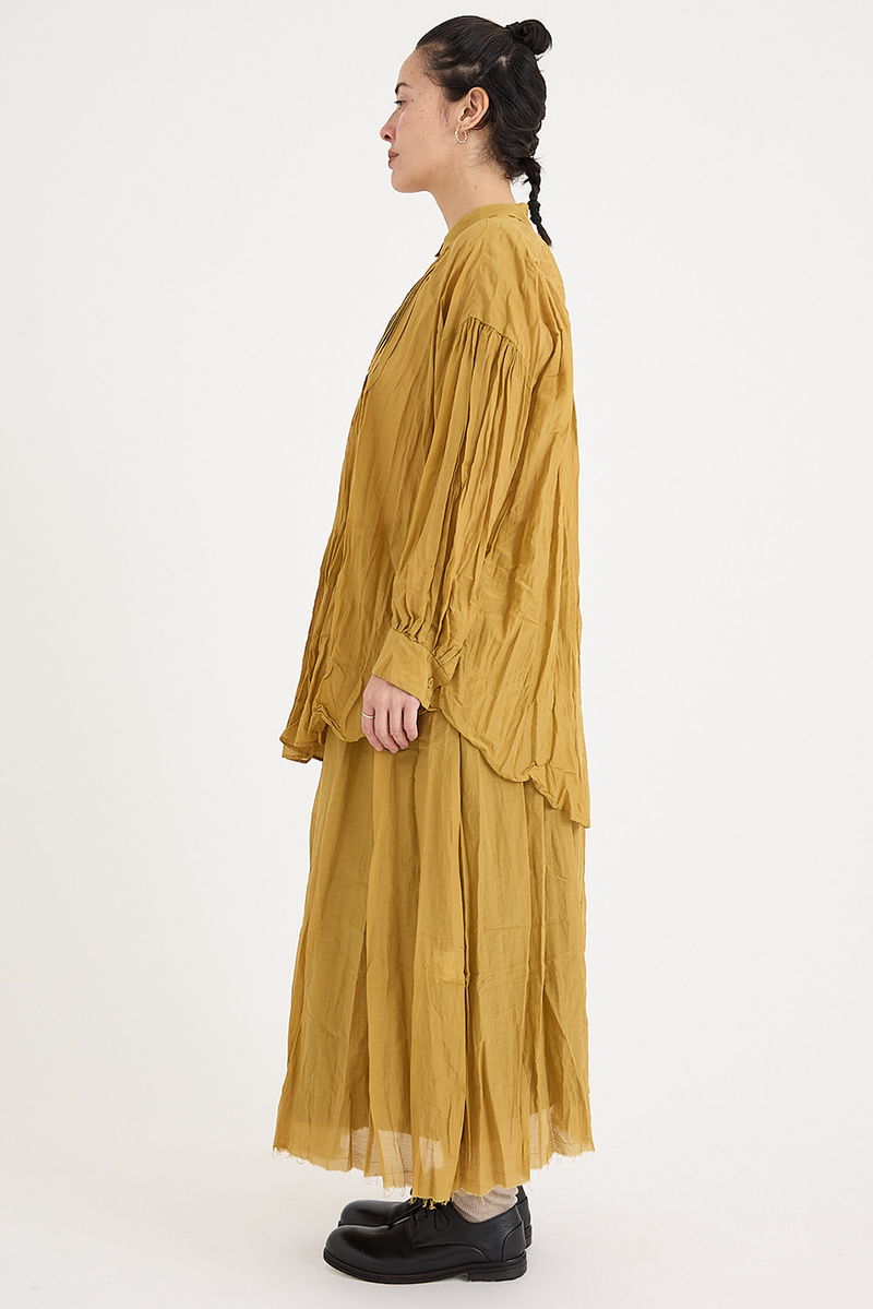 Pas de Calais - Cotton Silk Lawn Voluminous Blouse