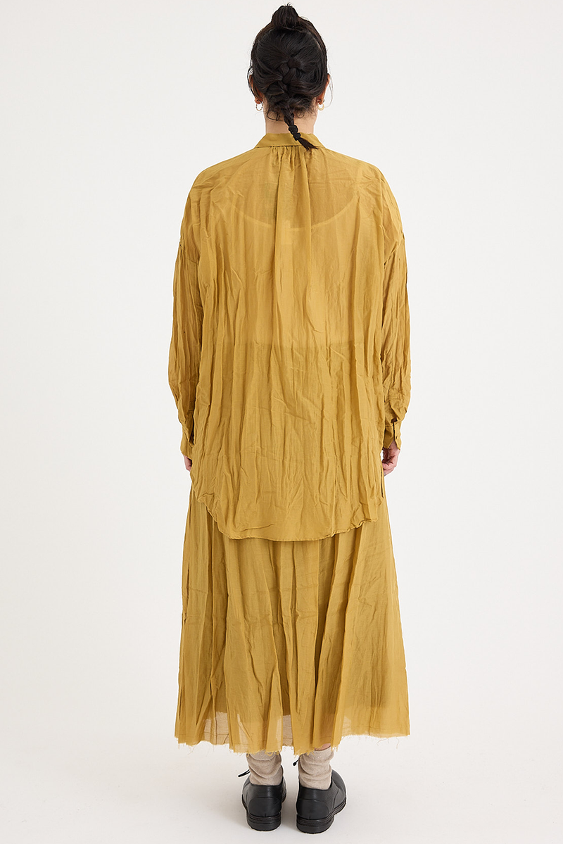 Pas de Calais - Cotton Silk Lawn Voluminous Blouse