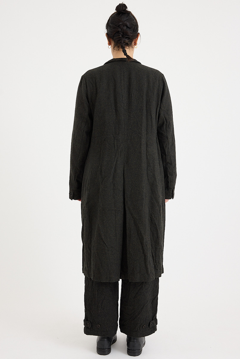 Pas de Calais - Herringbone Chesterfield Coat