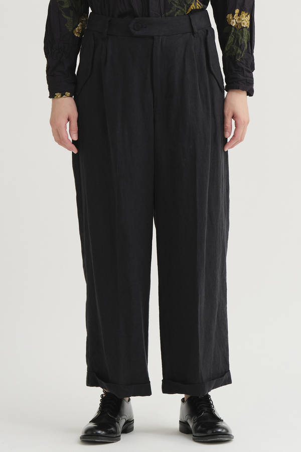 Pas de Calais - L/H Canvas Center Crease Pants