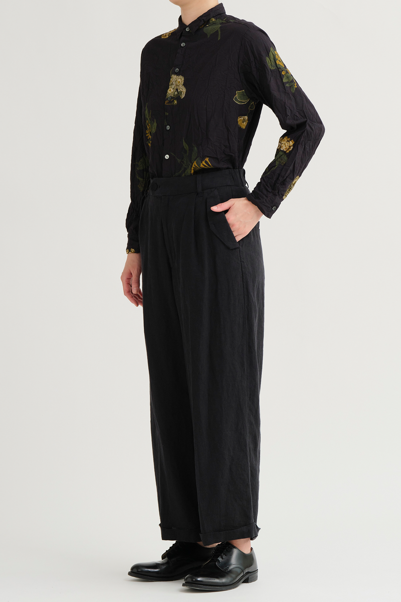 Pas de Calais - L/H Canvas Center Crease Pants