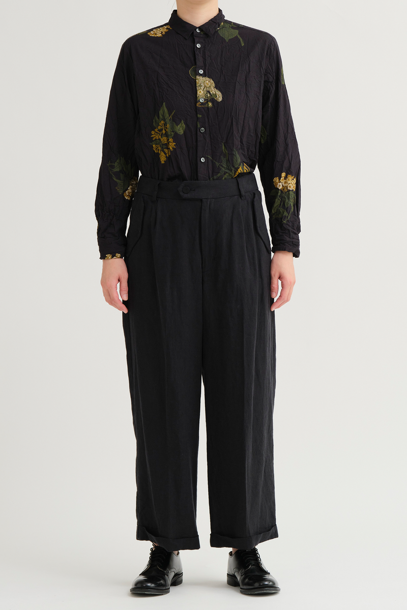 Pas de Calais - L/H Canvas Center Crease Pants