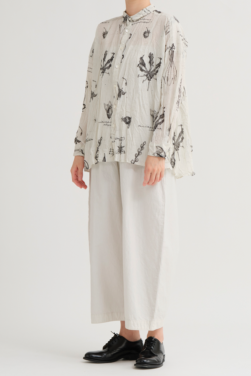 Pas de Calais - Plant Growth Print Blouse