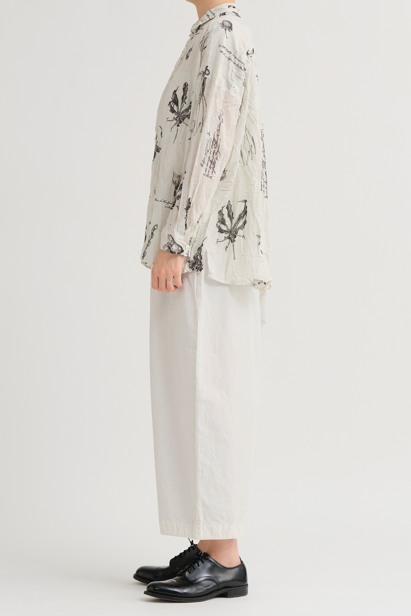 Pas de Calais - Plant Growth Print Blouse