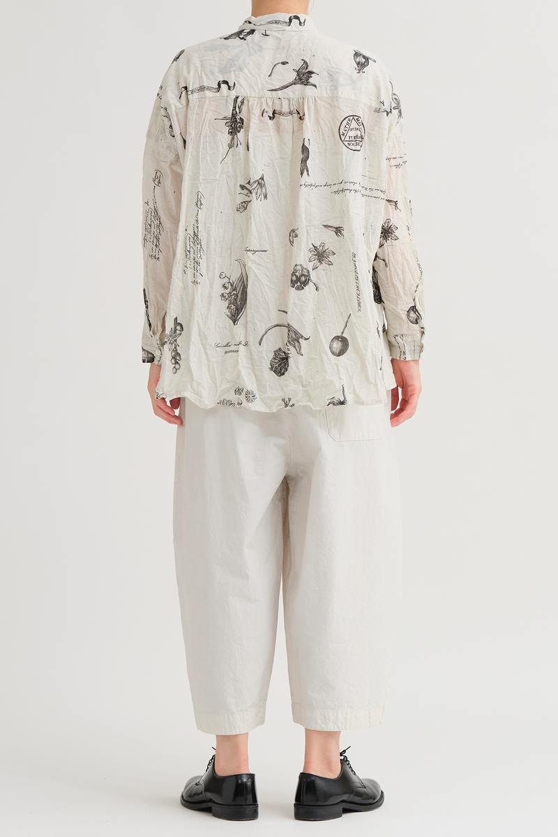 Pas de Calais - Plant Growth Print Blouse